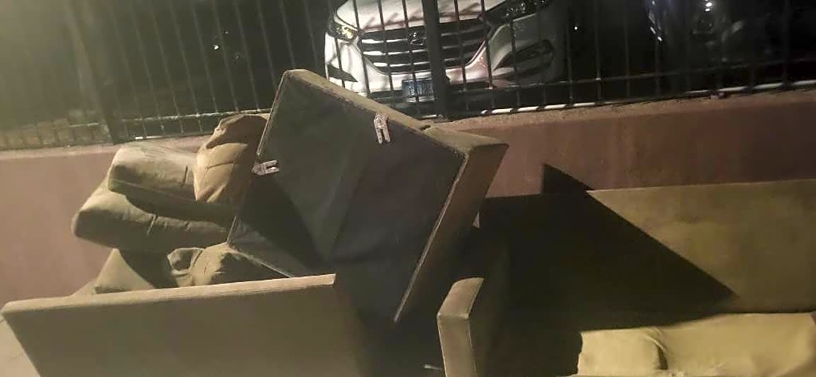 Image submitted with report