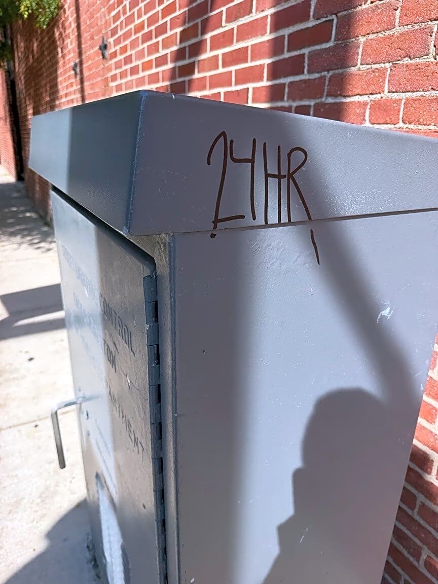 Image submitted with report
