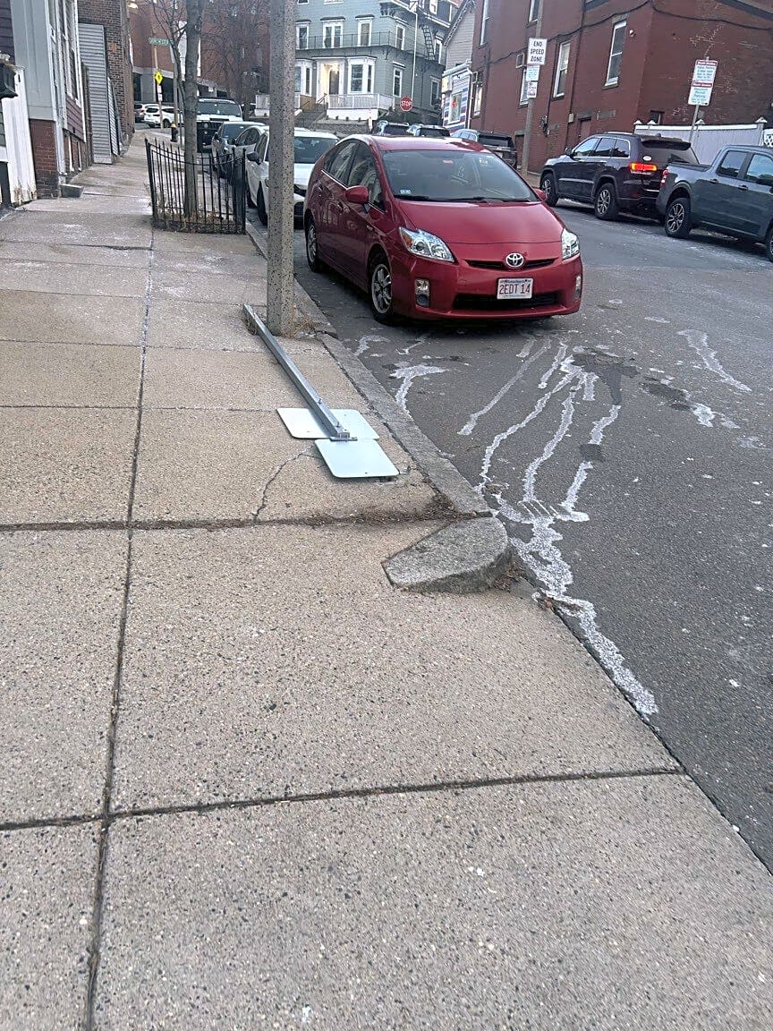 Image submitted with report