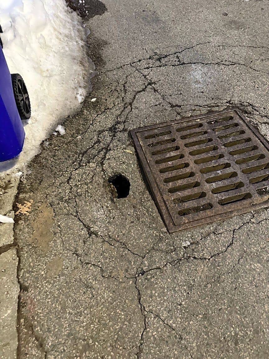 Image submitted with report