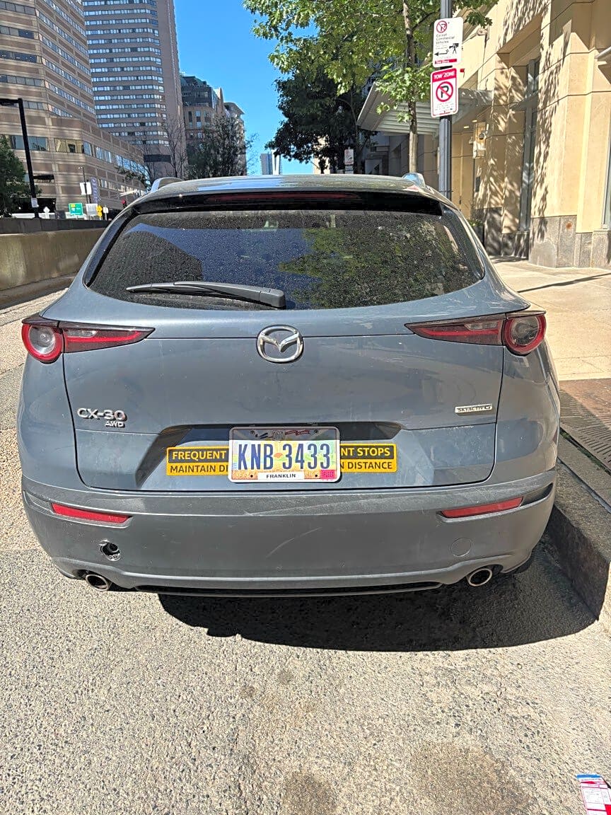 Image submitted with report