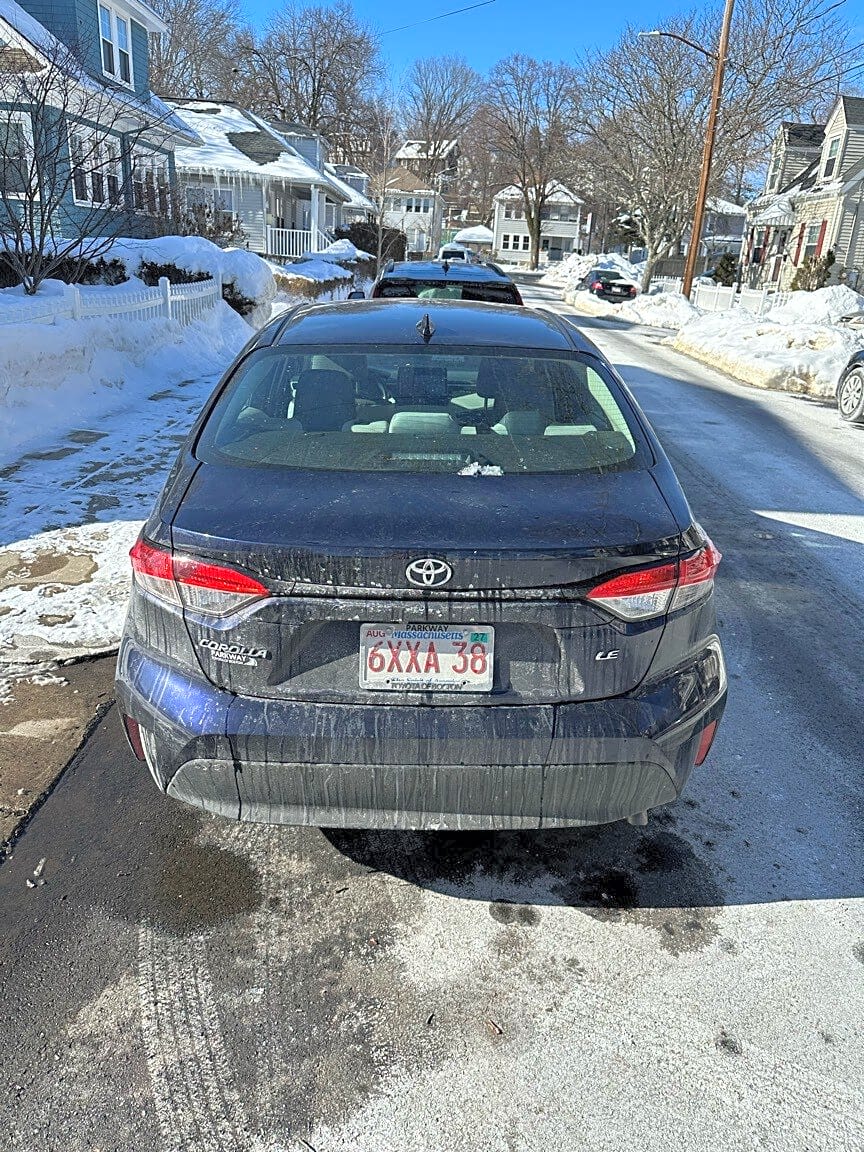 Image submitted with report