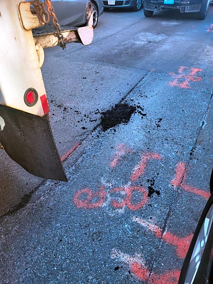 Image submitted with report