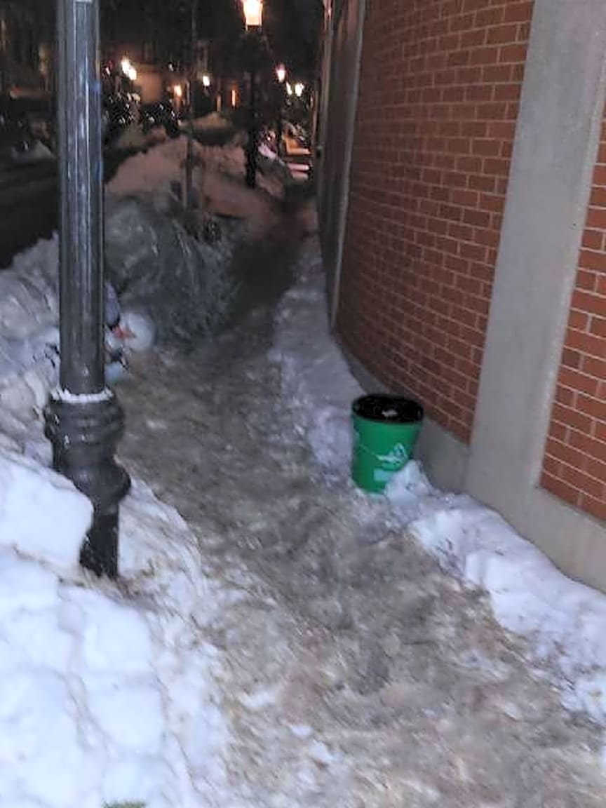 Image submitted with report