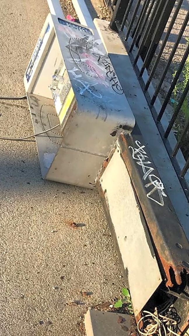 Image submitted with report