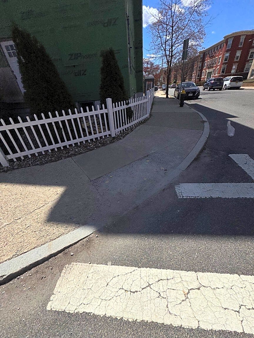 Image submitted with report