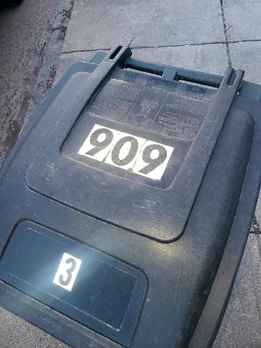 Image submitted with report