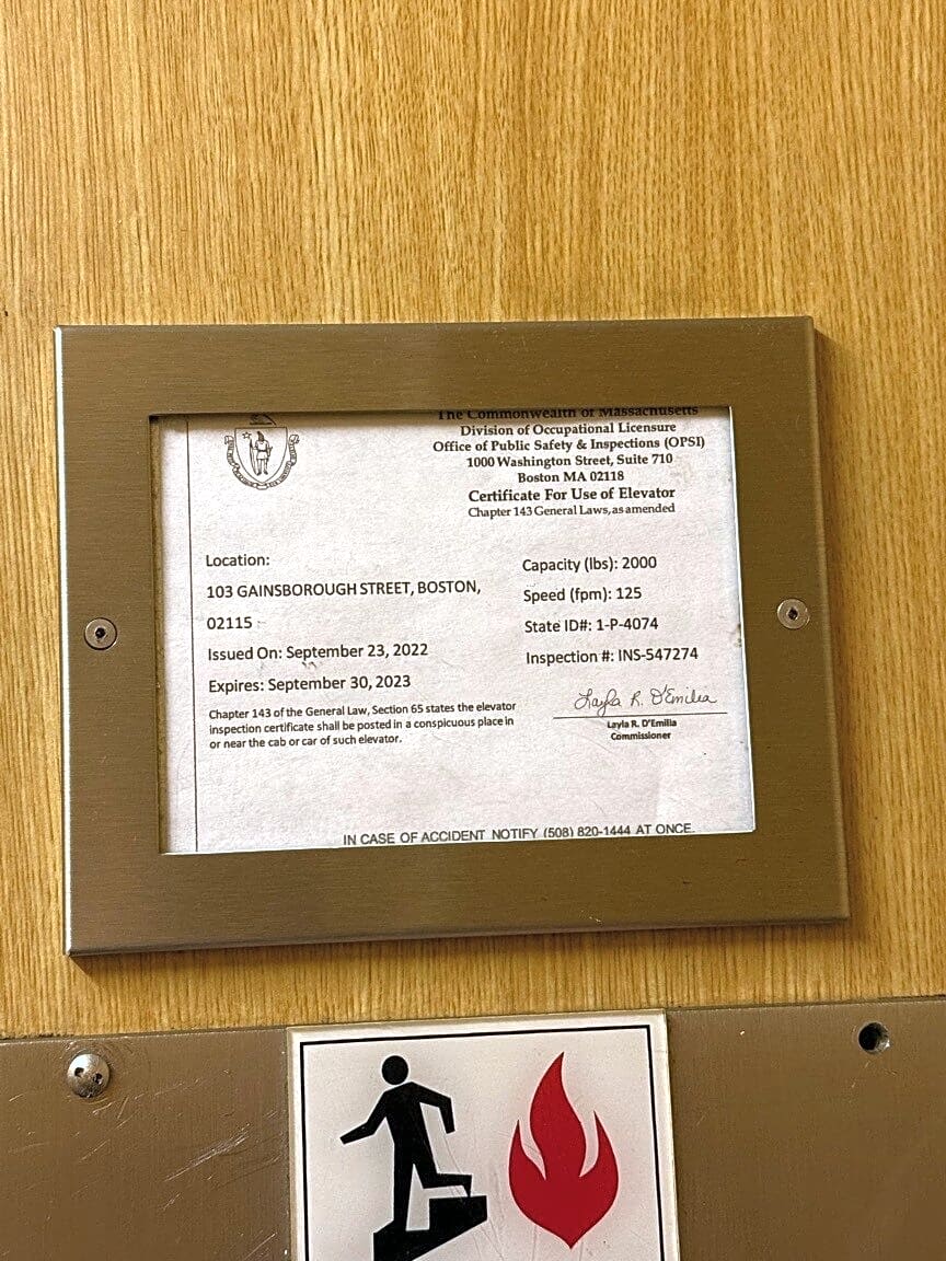 Image submitted with report