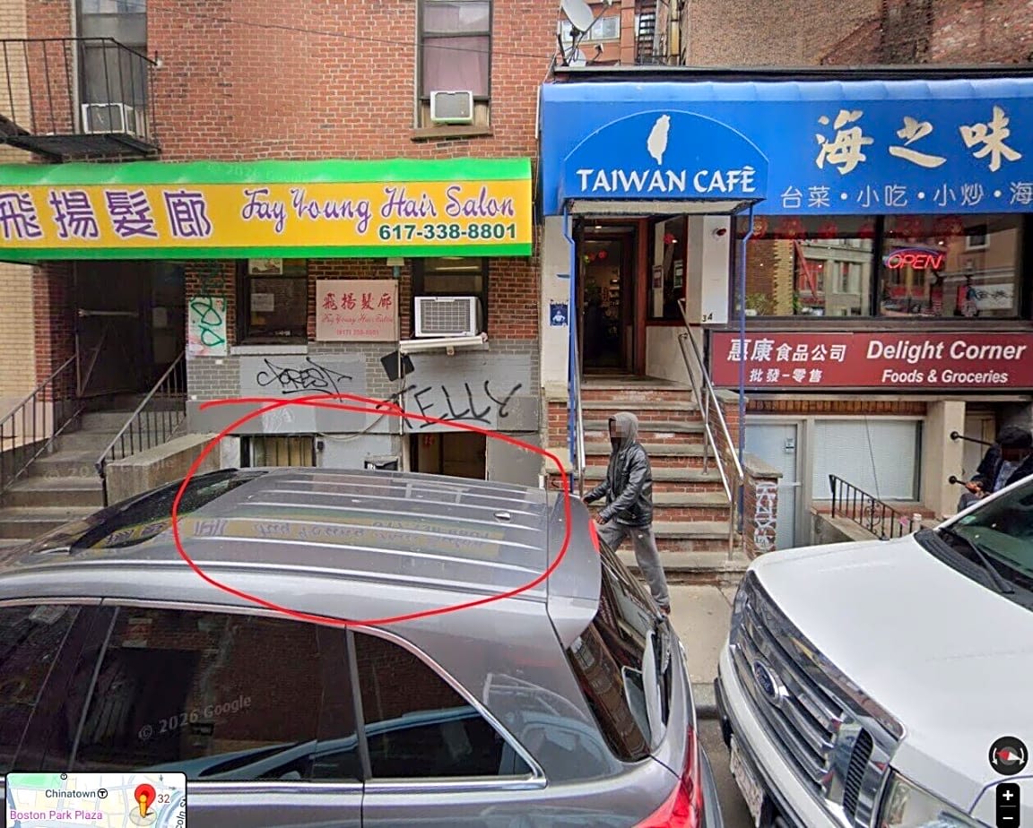 Image submitted with report