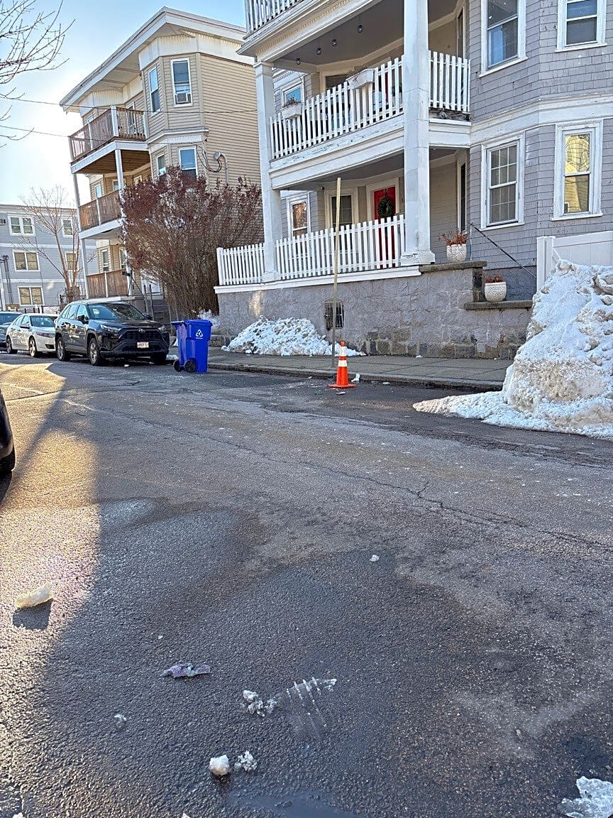 Image submitted with report