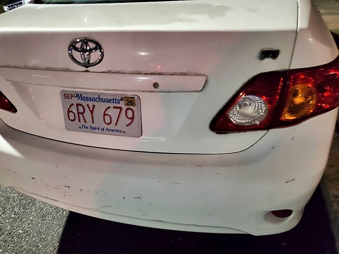 Image submitted with report