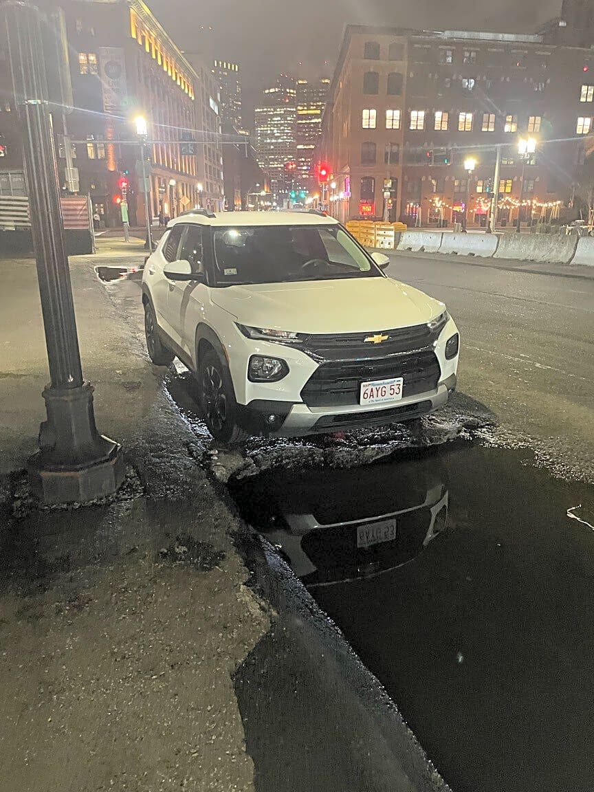 Image submitted with report
