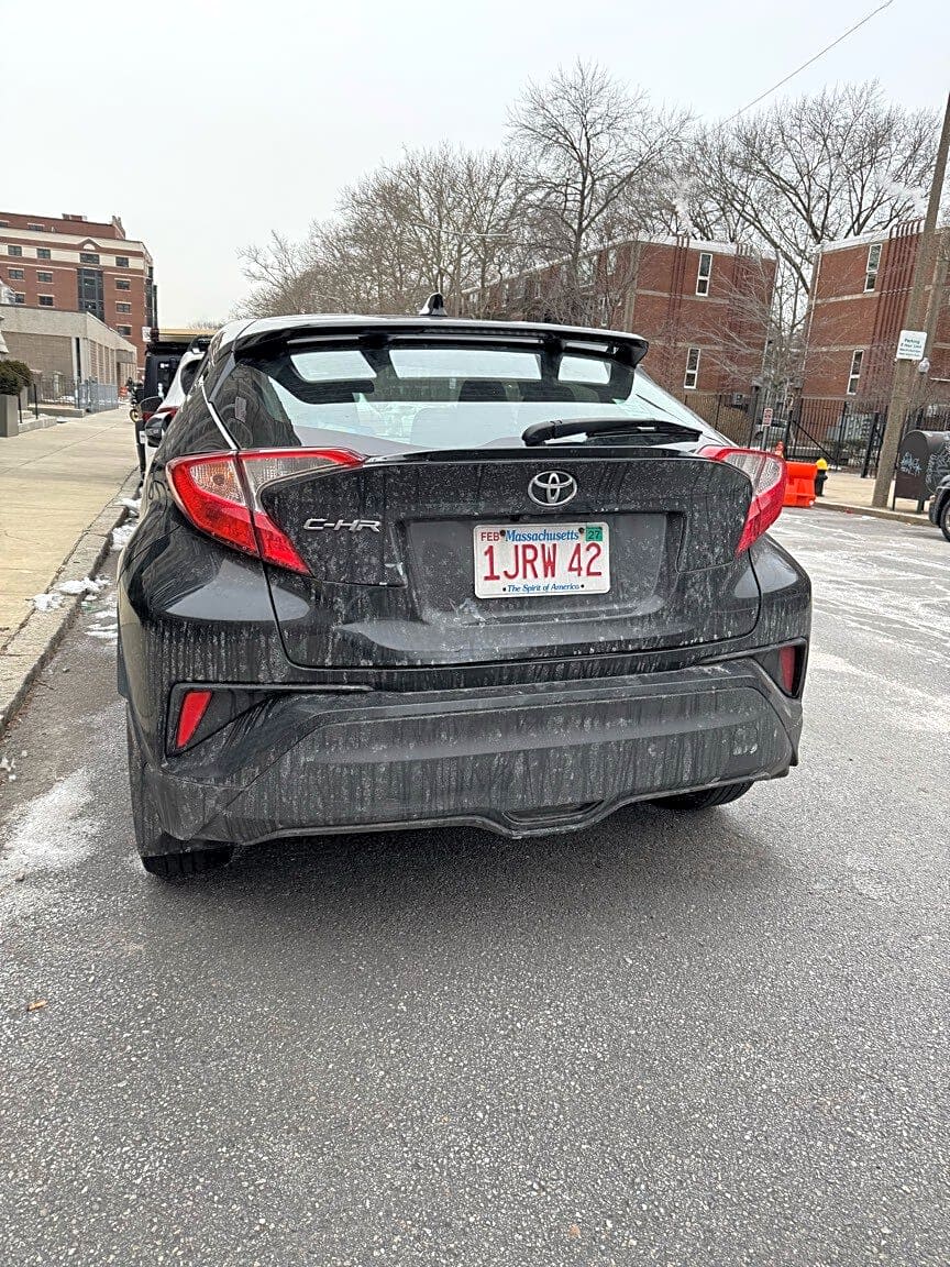 Image submitted with report