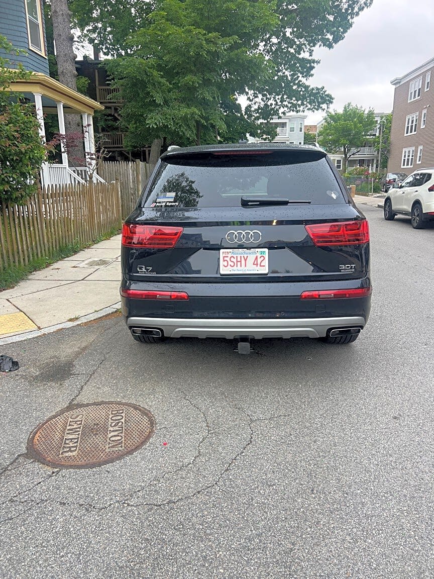 Image submitted with report