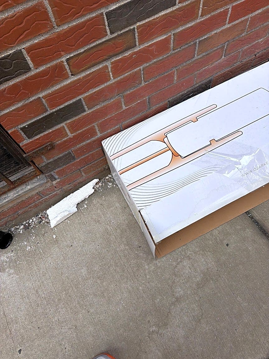 Image submitted with report