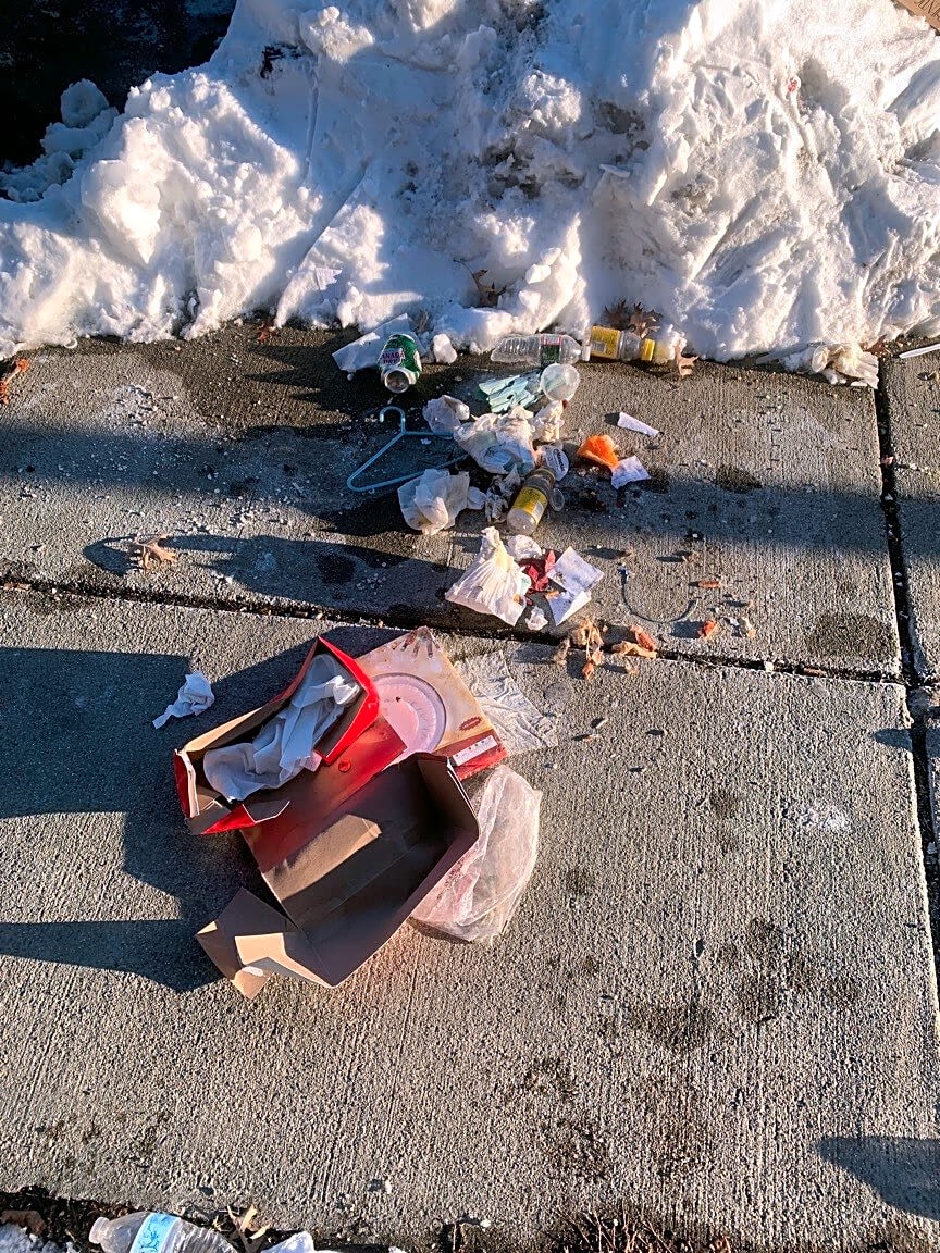 Image submitted with report