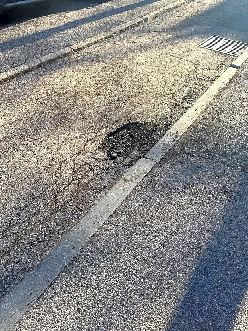 Image submitted with report