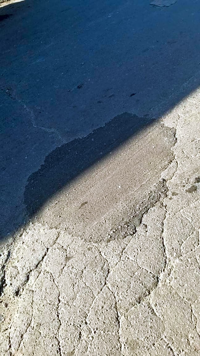 Image submitted with report