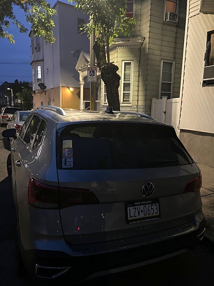 Image submitted with report