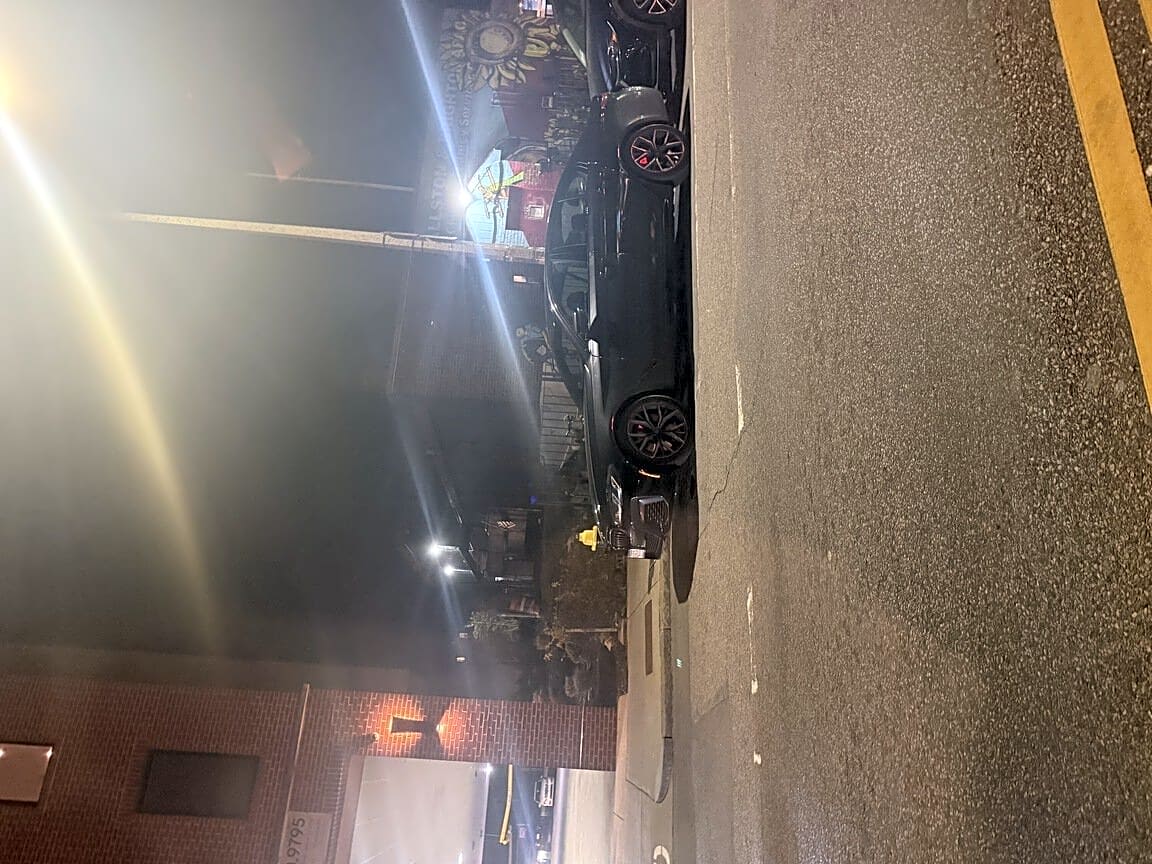 Image submitted with report