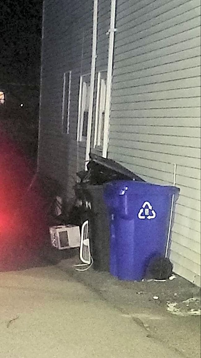 Image submitted with report