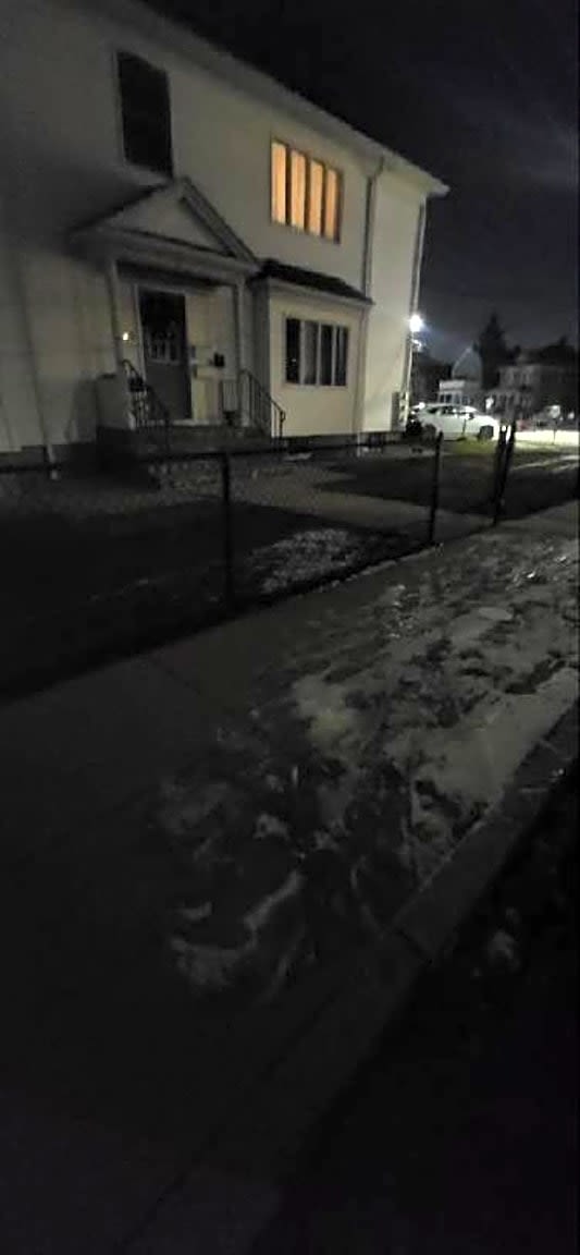 Image submitted with report