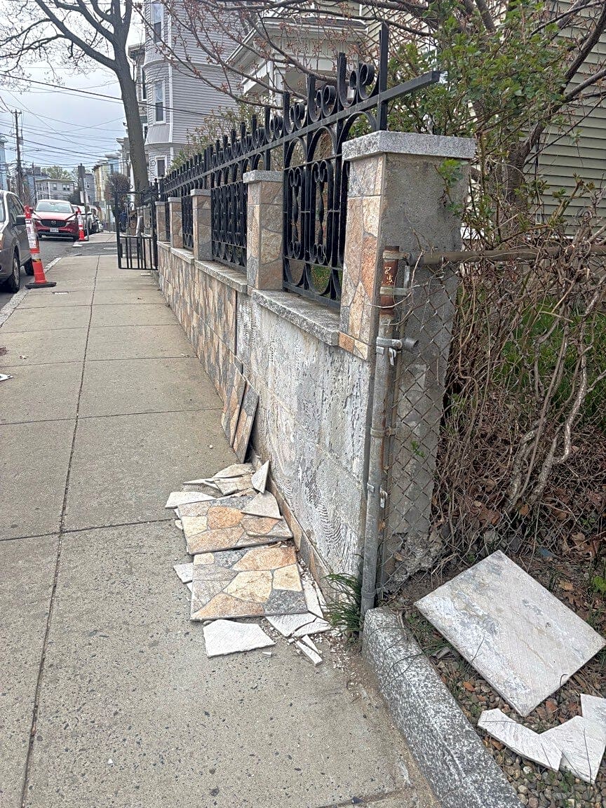 Image submitted with report