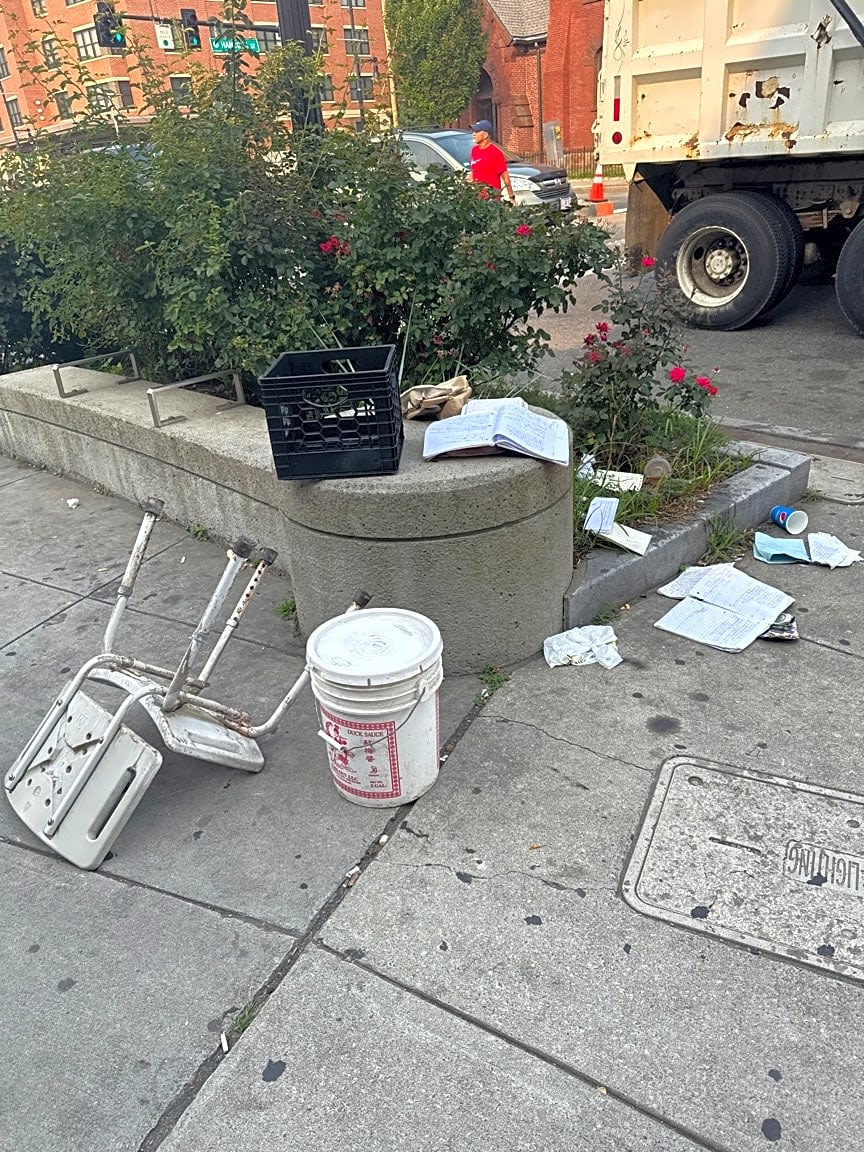 Image submitted with report