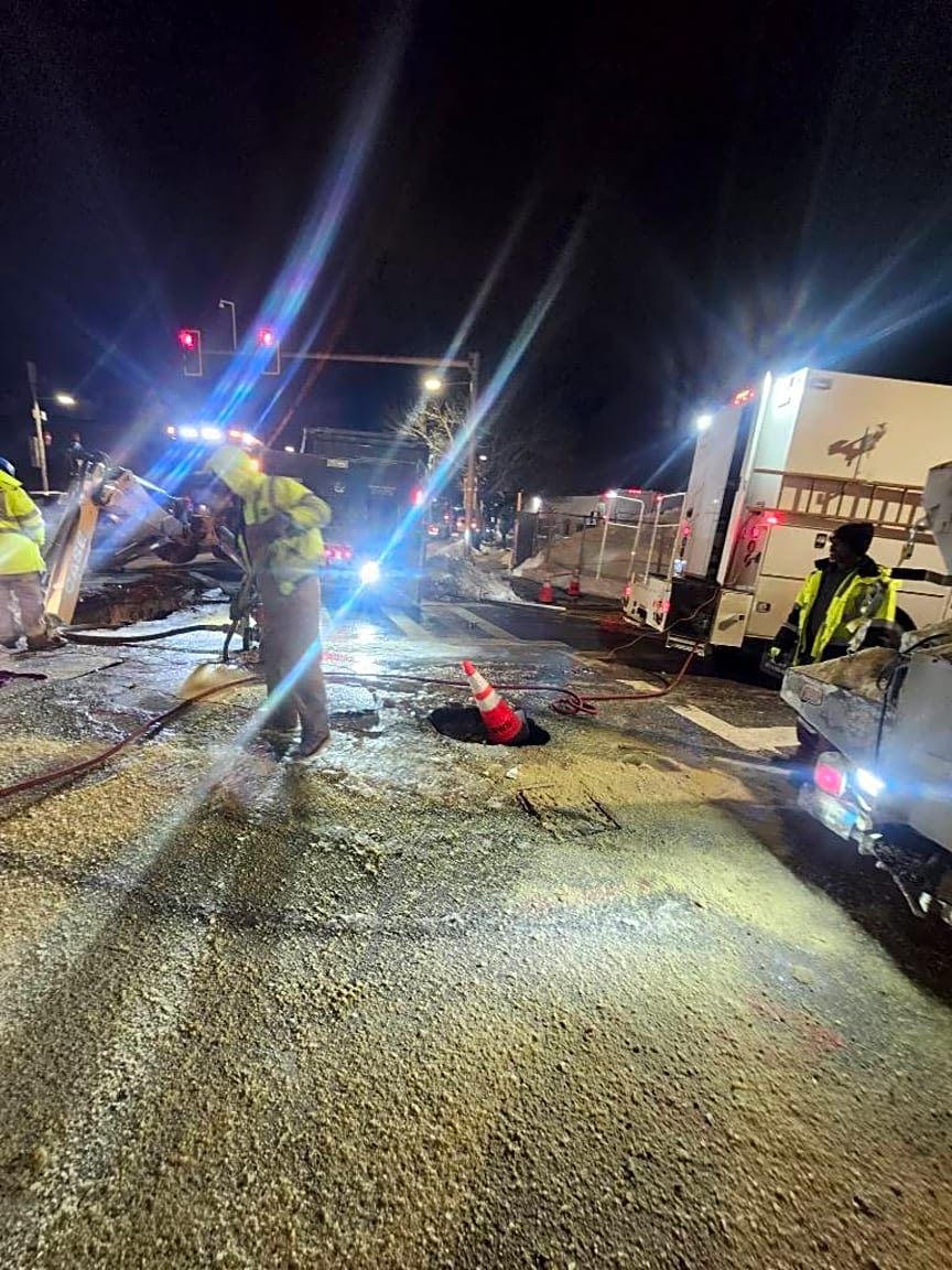 Image submitted with report