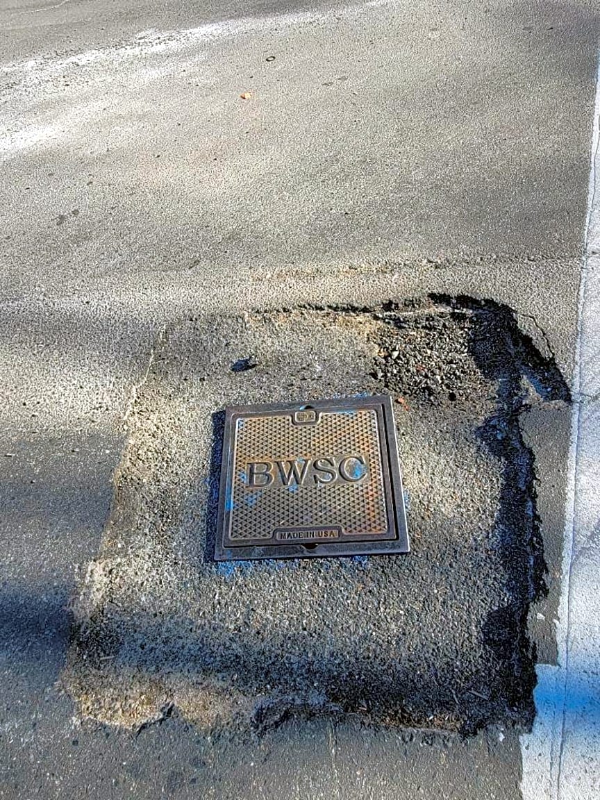 Image submitted with report