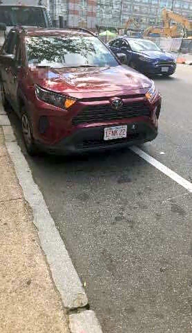 Image submitted with report