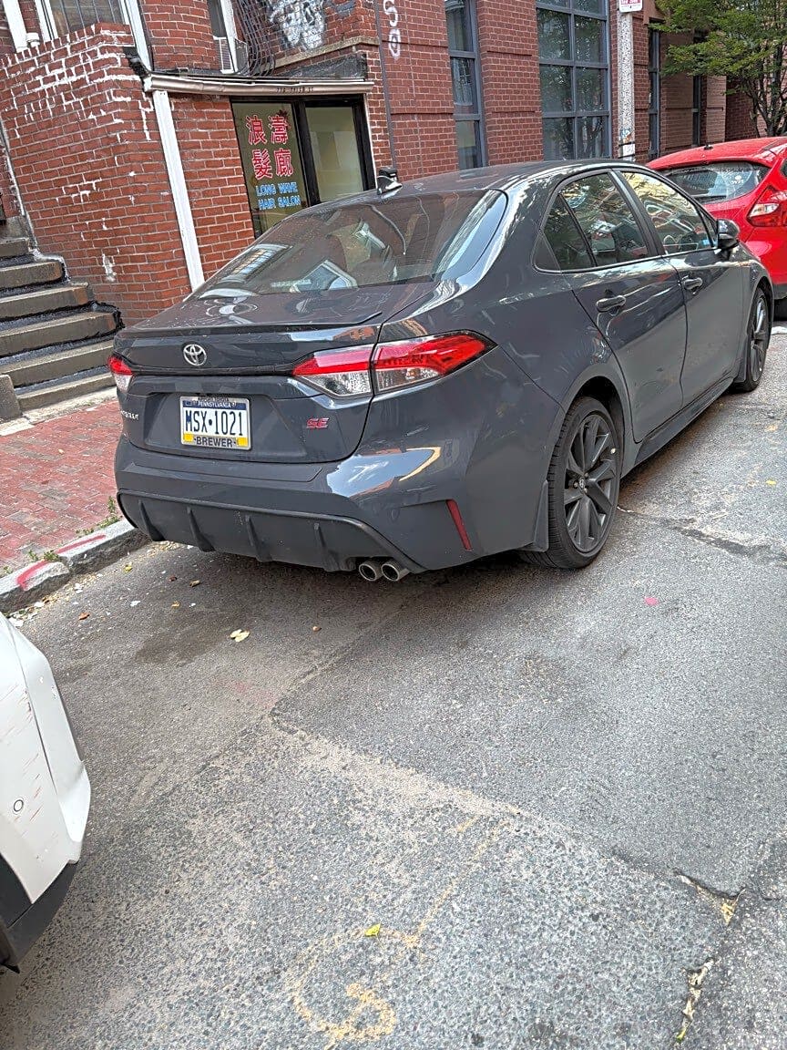 Image submitted with report