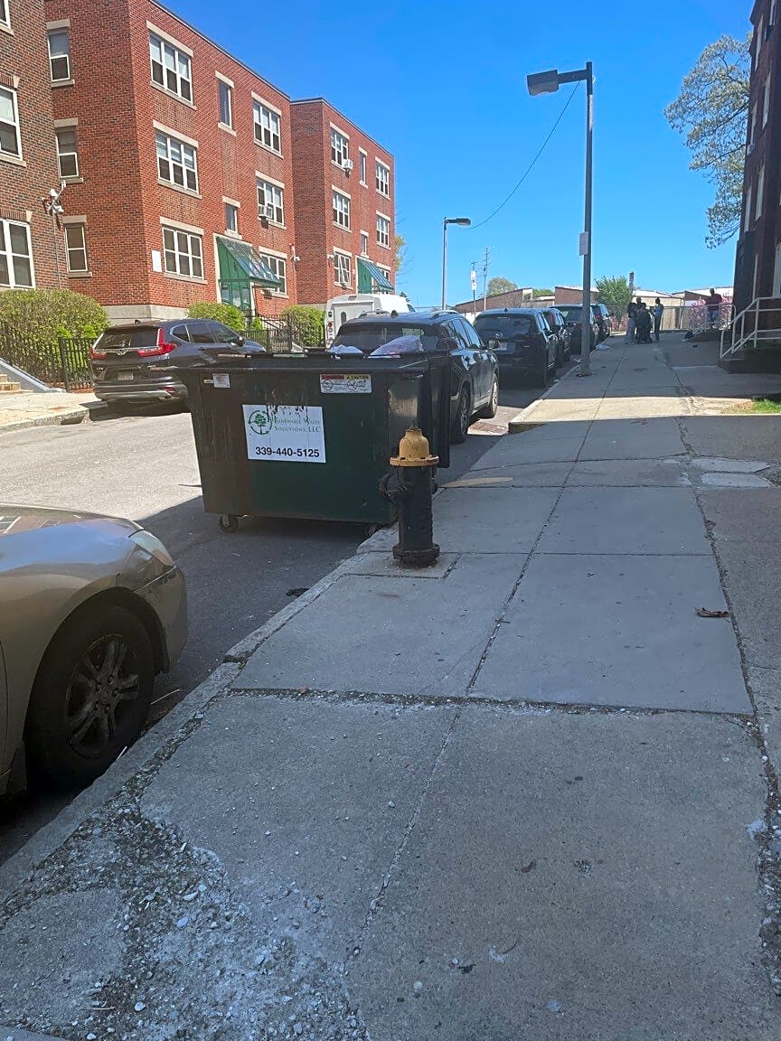 Image submitted with report