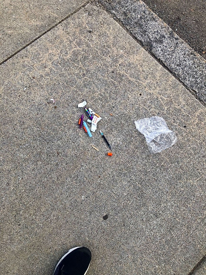 Image submitted with report