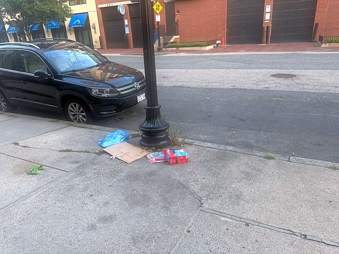 Image submitted with report