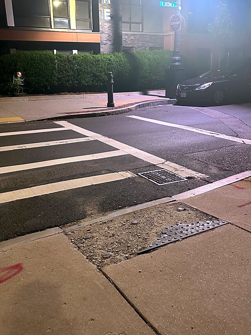 Image submitted with report