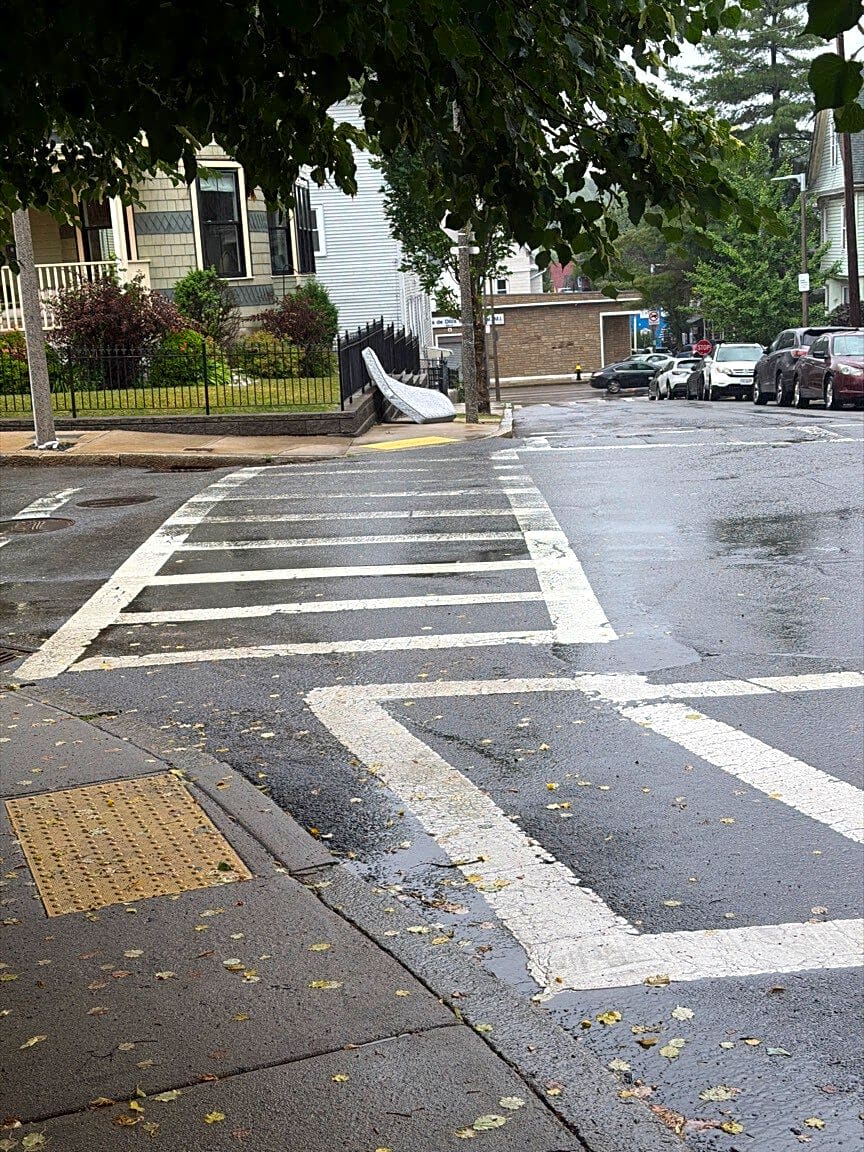 Image submitted with report