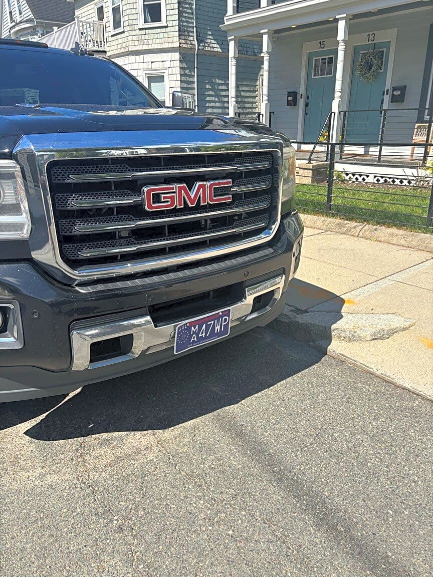 Image submitted with report