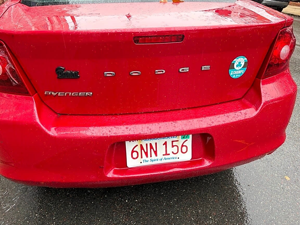 Image submitted with report