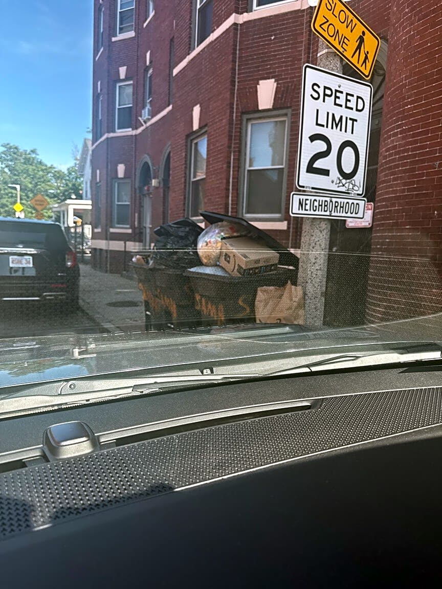 Image submitted with report