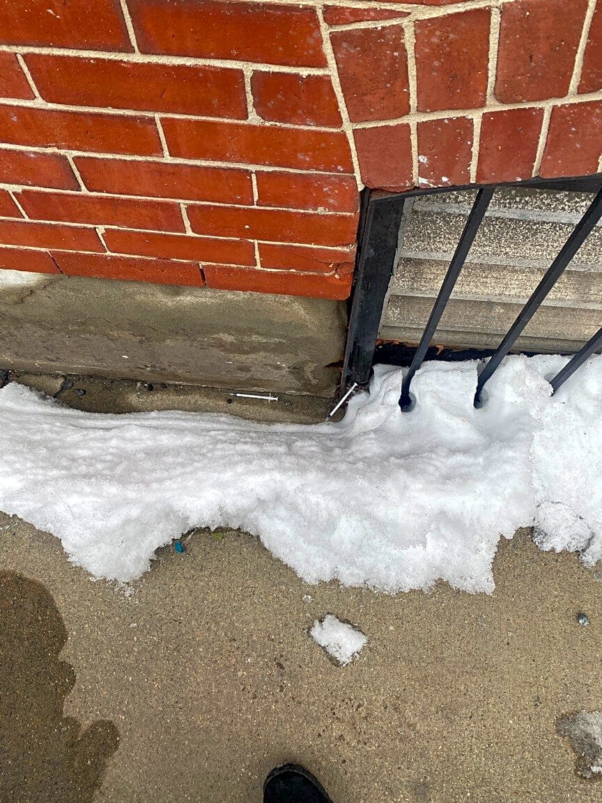 Image submitted with report