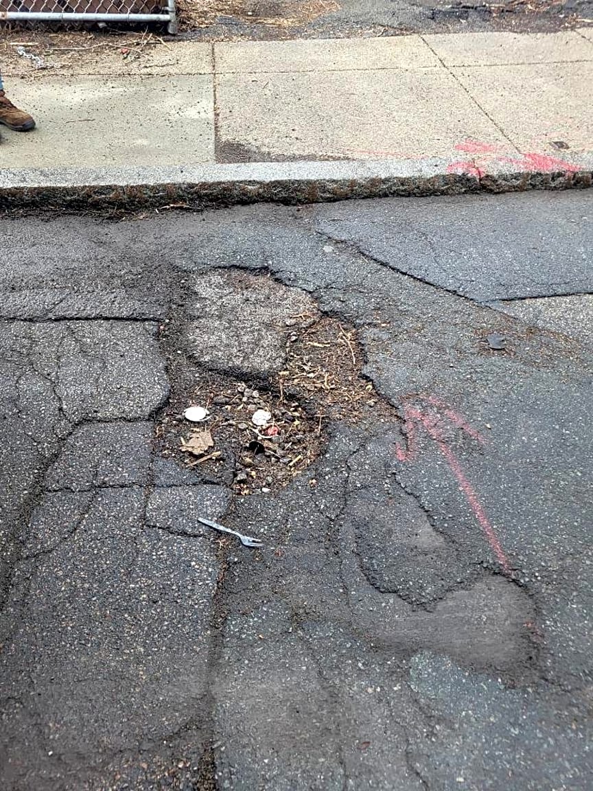 Image submitted with report