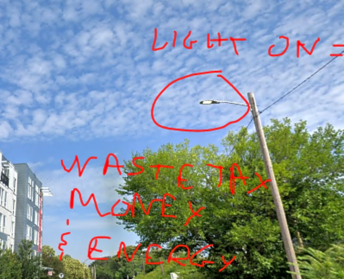 Image submitted with report