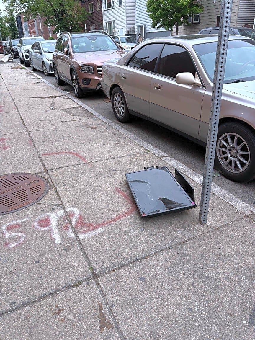 Image submitted with report