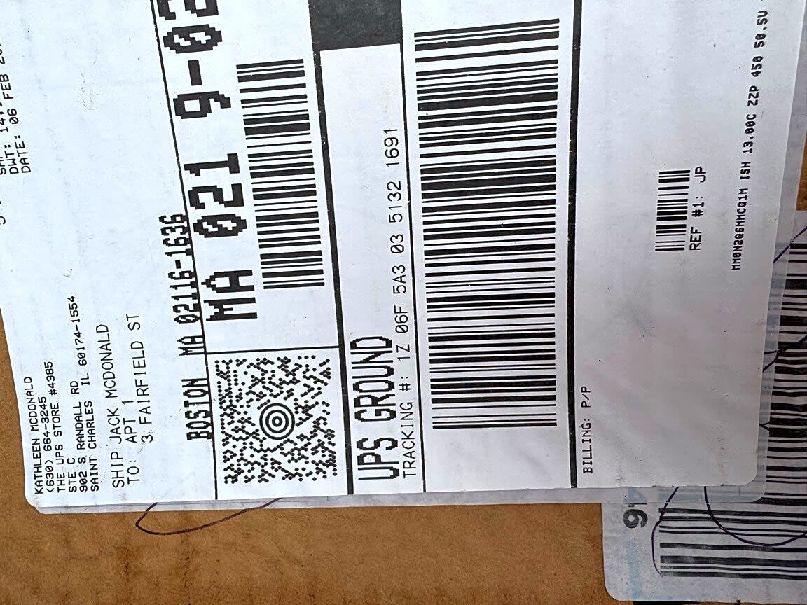 Image submitted with report