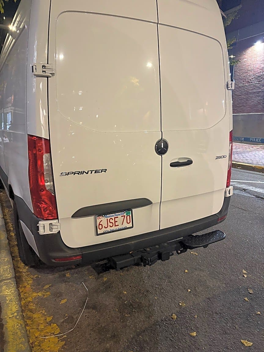 Image submitted with report