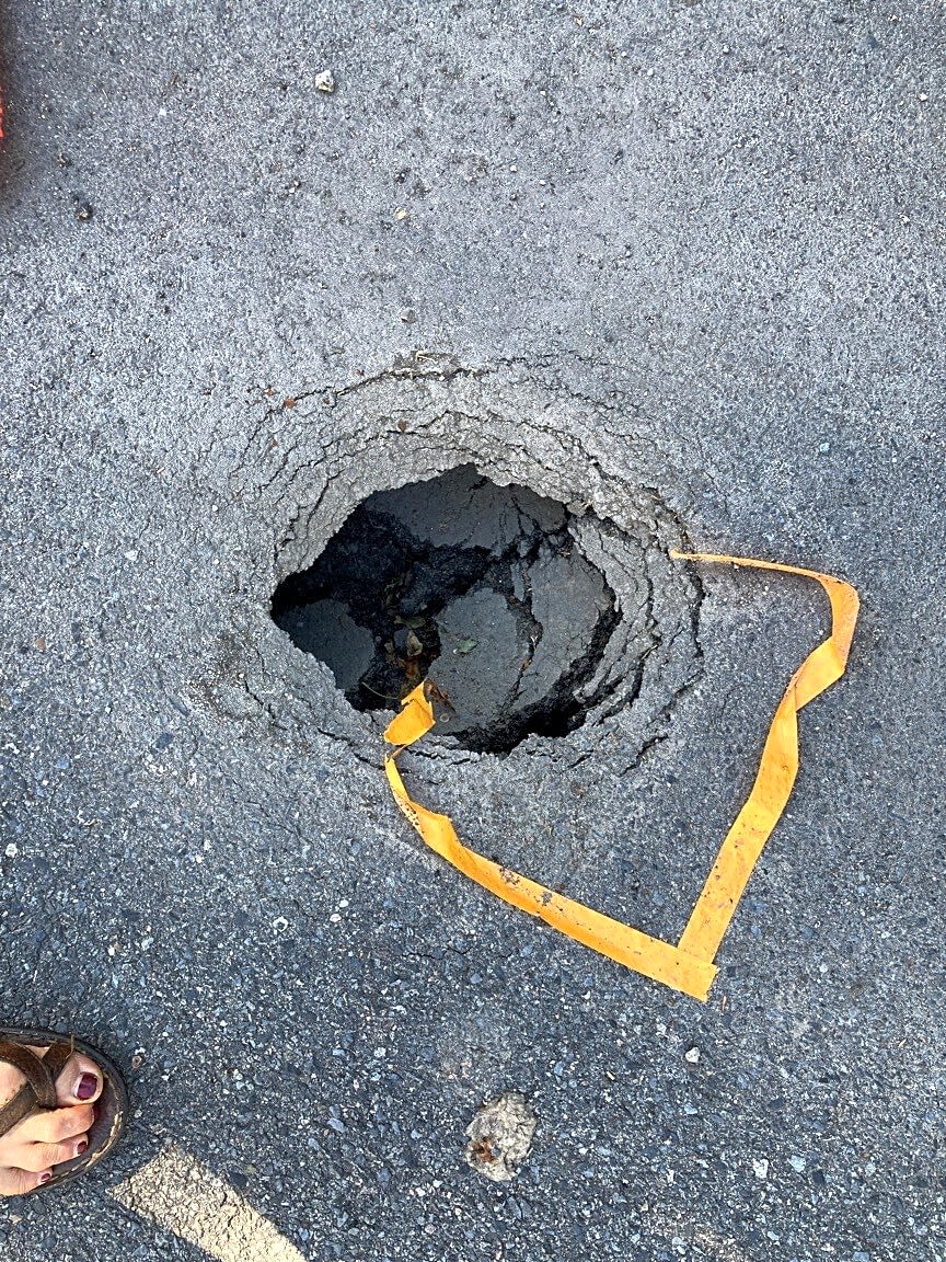 Image submitted with report