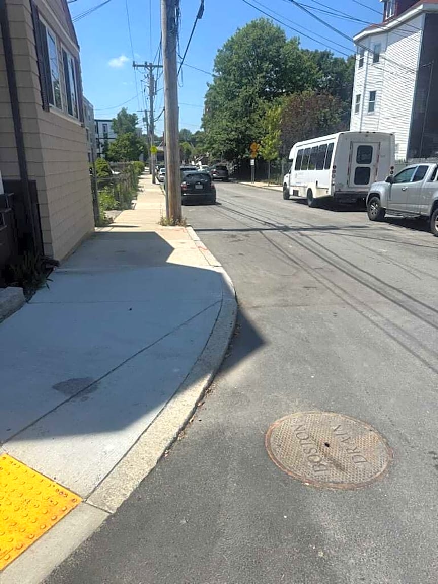 Image submitted with report
