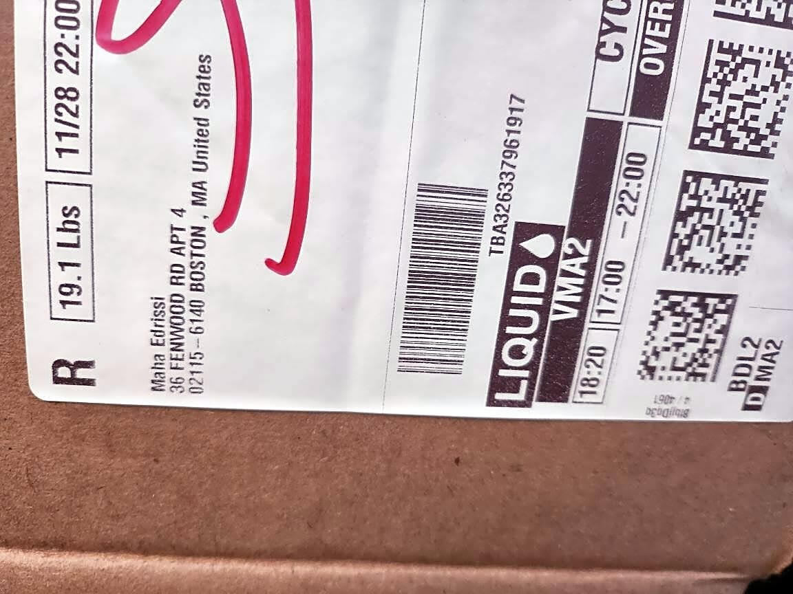 Image submitted with report