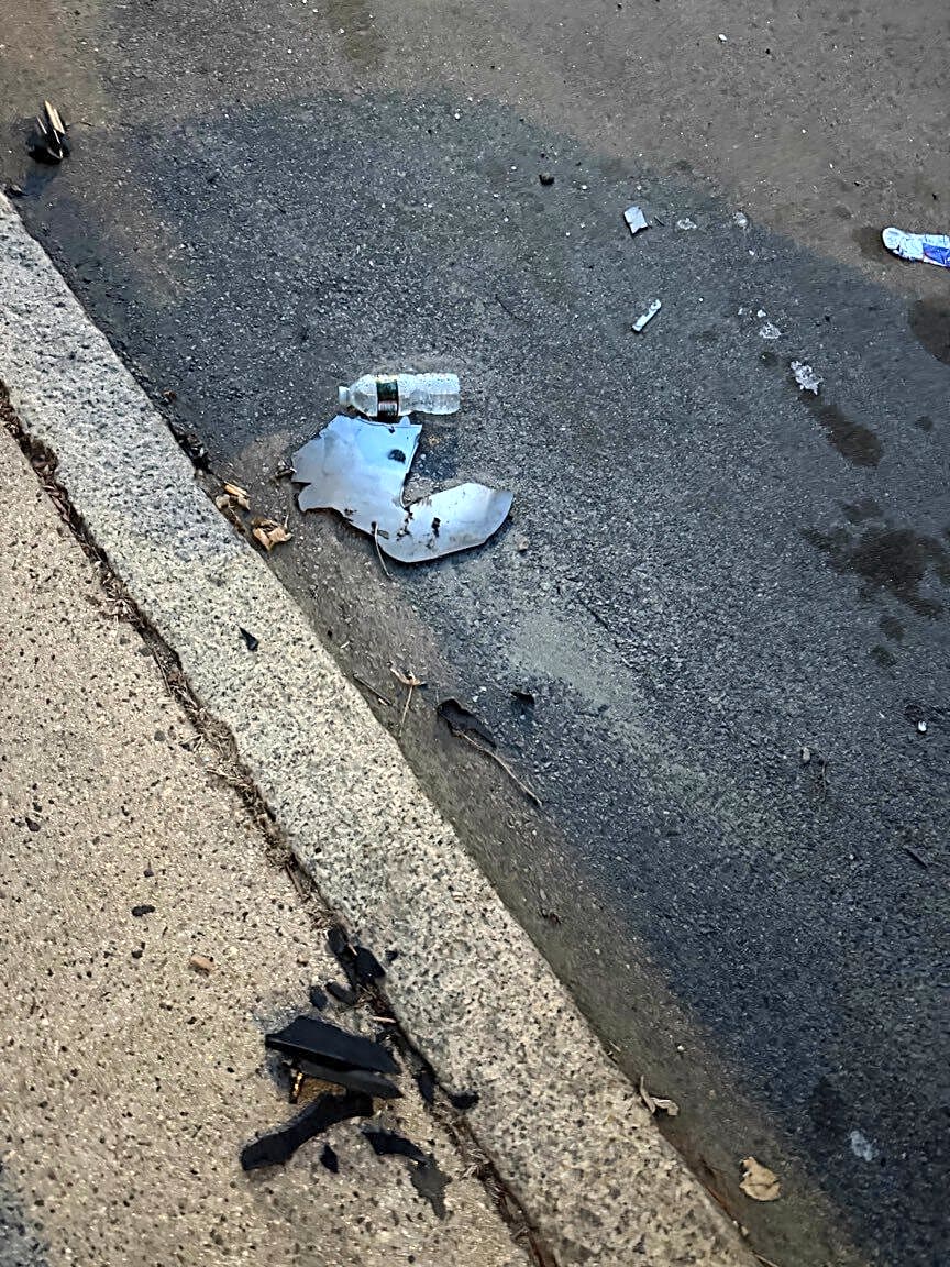 Image submitted with report